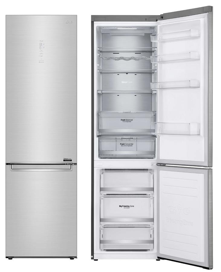  3 - Холодильник з морозильною камерою LG GW-B509PSAP
