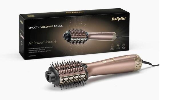  2 - Фен-щітка Babyliss Air Power Volume рожевий AS95E