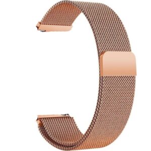  4 - Ремінець BeCover Milanese Style для Amazfit Stratos (22mm)/Stratos 2/2S/3/Amazfit GTR 2/Amazfit GTR 47mm/Amazfit GTR Lite 47mm/Amazfit Nexo/Amazfit Pace/Amazfit GTR 3 Pro Rose Gold (707732)