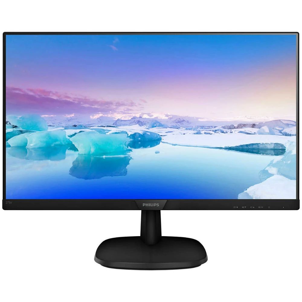  3 - Монітор Philips 27" 273V7QDSB/00 IPS Black; 1920x1080, 5 мс, 250 кд/м2, HDMI, DVI, D-Sub
