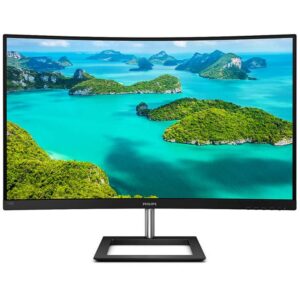  1 - Монітор Philips 31.5" 328E1CA/00 VA Black Curved; 3840x2160, 4 мс, 250 кд/м, DisplayPort, 2хHDMI, динаміки 2х3 Вт