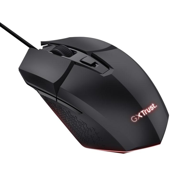  2 - Миша Trust GXT 109 FELOX, RGB, USB-A, Чорний