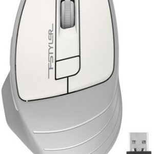  1 - Мишка бездротова A4Tech FG30S Grey/White USB