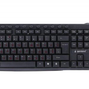  2 - Клавіатура Gembird KB-UM-107-UA Ukr Black