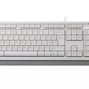  4 - Клавіатура A4Tech FK10 Ukr White