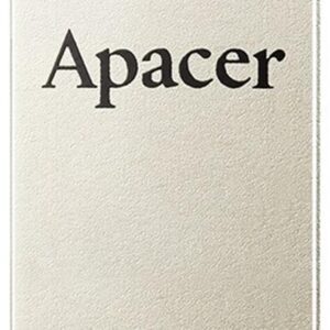  8 - Флеш накоплювач USB 64GB Apacer AH112 Gold/Red (AP64GAH112R-1)