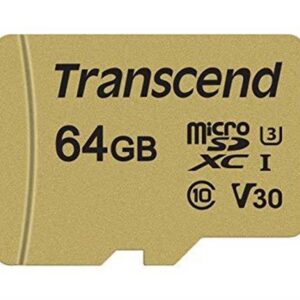  7 - Карта пам'ят MicroSDXC  64GB UHS-I/U3 Class 10 Transcend 500S + SD-adapter (TS64GUSD500S)