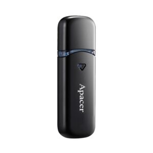 1 - Флеш накоплювач USB3.2 32GB Apacer AH355 Black (AP32GAH355B-1)