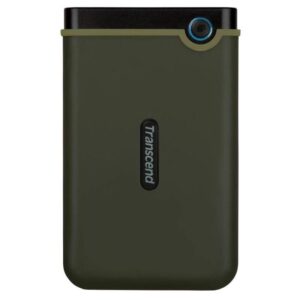  1 - Зовнішній жорсткий диск 2.5" USB 1.0TB Transcend StoreJet 25M3 Military Green Slim (TS1TSJ25M3G)