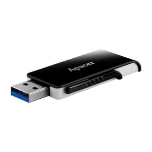  9 - Флеш накоплювач USB3.2 128GB Apacer AH350 Black (AP128GAH350B-1)