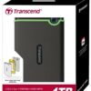 Зовнішній жорсткий диск ext 2.5″ USB 4.0TB Transcend StoreJet 25M3 Iron Gray Slim (TS4TSJ25M3S)