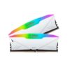 Модуль пам’яті DDR4 2х8GB/3200 Apacer NOX RGB White (AH4U16G32C28YNWAA-2)