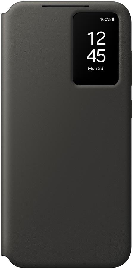  4 - Чохол для смартфона Samsung для Galaxy S24 FE (S721), Smart View Wallet Case, чорний EF-ZS721CBEGWW