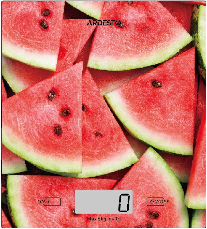  2 - Ваги кухонні Ardesto SCK-893 Watermelon