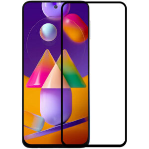  4 - Захисне скло Full screen PowerPlant для Samsung Galaxy M31s