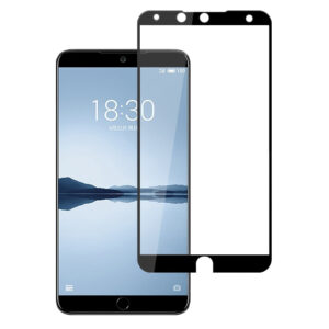  2 - Захисне скло Full screen PowerPlant для Meizu 15 Black