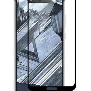  7 - Захисне скло Full screen PowerPlant для Nokia 5.1 Plus, Black