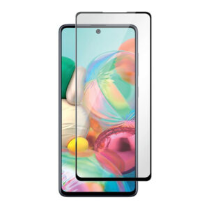  3 - Захисне скло Full screen PowerPlant для Samsung Galaxy A72, Black