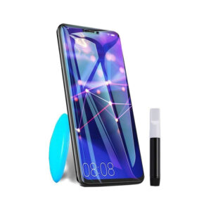  9 - Захисне скло PowerPlant для Samsung Galaxy Note 10 (рідкий клей + УФ лампа)