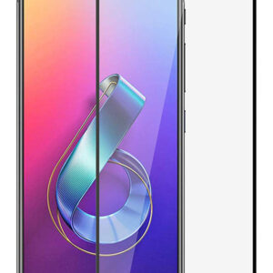  9 - Захисне скло Full screen PowerPlant для Asus Zenfone 6 (2019), Black