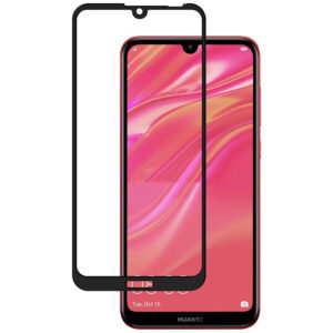  4 - Захисне скло Full screen PowerPlant для Honor 8S, Black
