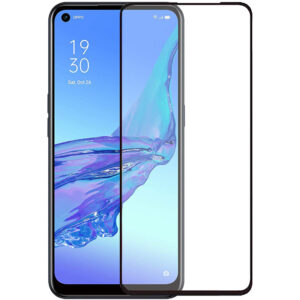  6 - Захисне скло Full screen PowerPlant для Oppo A53, Black
