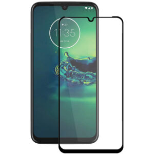  7 - Захисне скло Full screen PowerPlant для Motorola Moto G8 Plus, Black