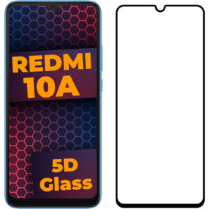  5 - Захисне скло Full screen PowerPlant для Xiaomi Redmi 10A