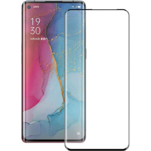  9 - Захисне скло 3D PowerPlant для OPPO Reno4 Pro, Black
