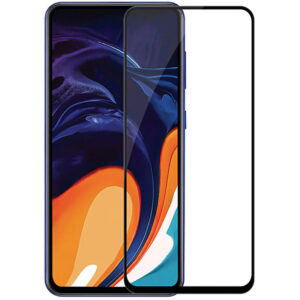  8 - Захисне скло Full screen PowerPlant для Samsung Galaxy A80, Black