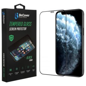  6 - Захисне скло BeCover для Apple iPhone 13/13 Pro Black (706663)