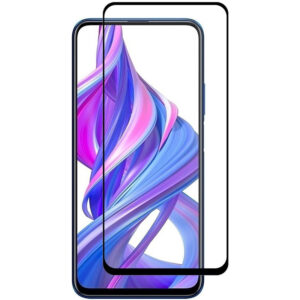  4 - Захисне скло Full screen PowerPlant для Huawei Y7p, Black