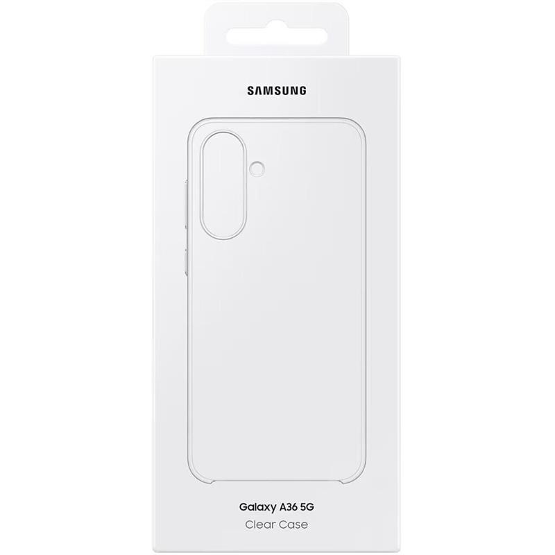  4 - Чохол для смартфона  SAMSUNG для A36 Clear Case EF-QA366CTEGWW / Transparent