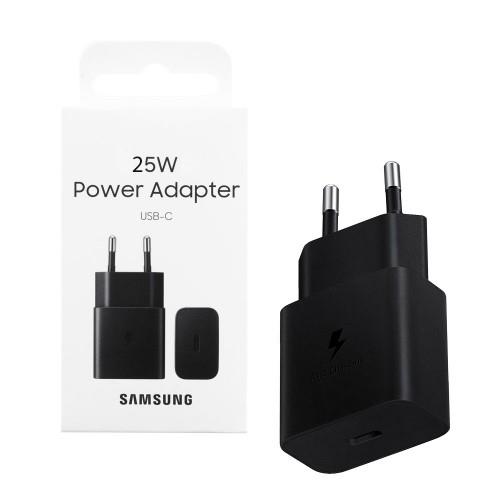  6 - Мережевий зарядний пристрій Samsung 25W PD Power Adapter Black (w/o cable) (EP-T2510NBE)