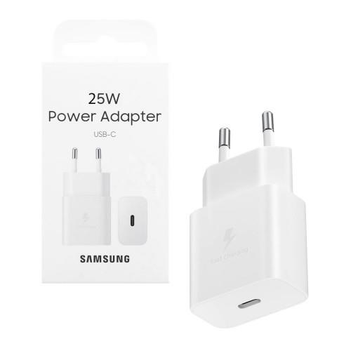  6 - Мережевий зарядний пристрій Samsung 25W PD Power Adapter White (w/o cable) (EP-T2510NWE)