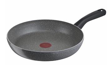 6 - Сковорода Tefal Cook Natural B5790402, 24см, алюміній, бакеліт, сірий