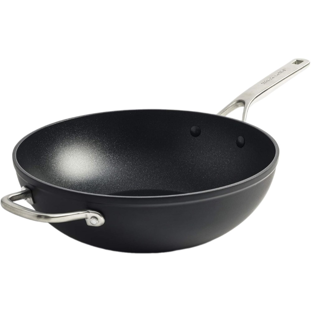  2 - Вок KitchenAid FHA, 30 см з керамічним покриттям (CC005696-001)