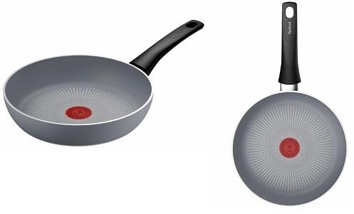  2 - Сковорода Tefal Halo, 28см, алюміній, бакеліт, сірий C3120653
