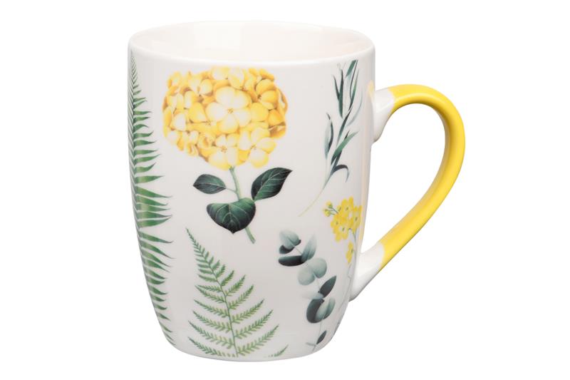  5 - Чашка Ardesto Sunny flowers, 330мл, порцеляна, багатокольоровий AR3441