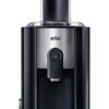 Соковитискач центробіжний Braun Multiquick J500 Black