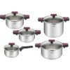 Набір посуду Tefal Cook&Clip из 10 предметів G723SA74