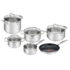 Набір каструль та сковородок Tefal Duetto+ G718SA74 из 10 предметів