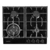Варильна поверхня газова Pyramida PFE 643 Black Luxe