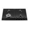 Варильна поверхня газова Pyramida PFE 643 Black Luxe
