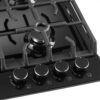 Варильна поверхня газова Pyramida PFE 643 Black Luxe