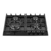 Варильна поверхня газова Pyramida PFE 643 Black Luxe