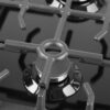 Варильна поверхня газова Pyramida PFE 643 Black Luxe