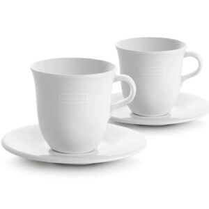  2 - Набір чашок Delonghi 2 Cups Ceramic Cappuccino 2х270 мл (DLSC309)