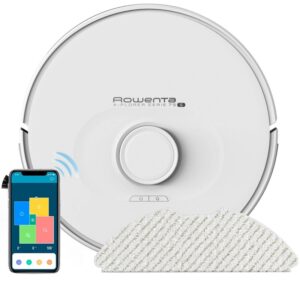  3 - Робот-пилосос з вологим прибиранням Rowenta X-PLORER Serie 75 S RR8577WH