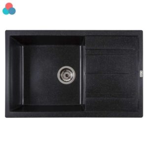  3 - Кухонна мийка Ventolux DIAMANTE (SPACE BLACK) 765x485x200